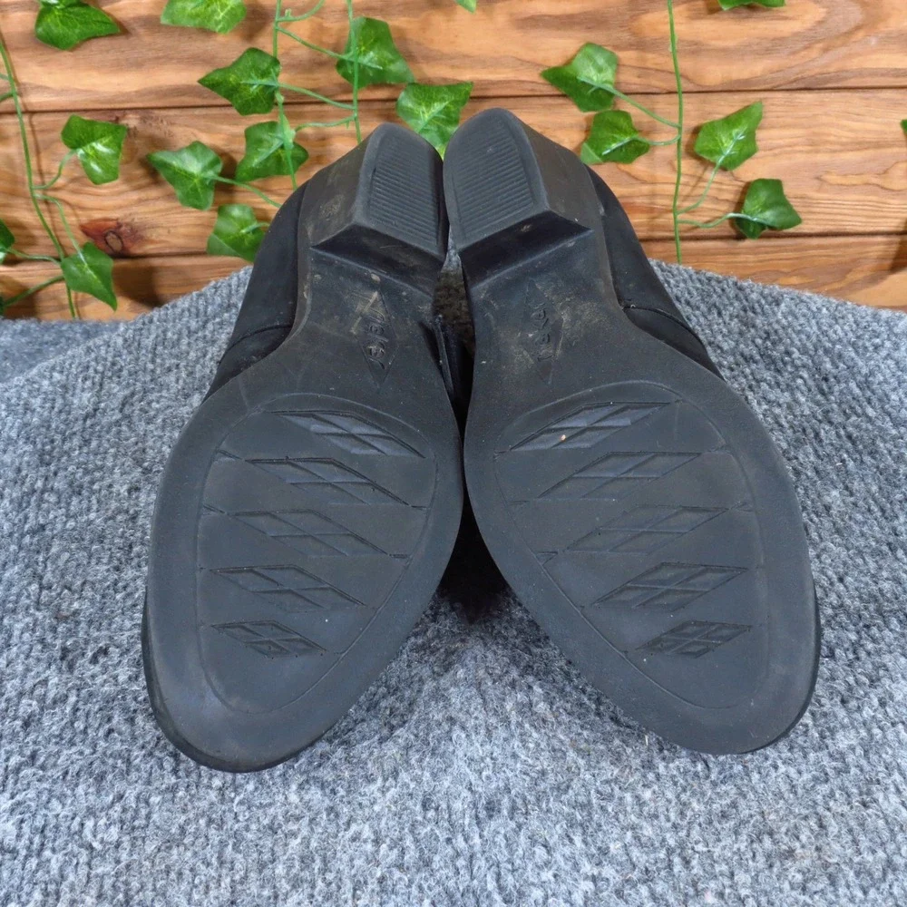 Rieker Ingrid‎ Girls Mary Jane Shoes Size 3.5 School Formal Vintage Black Nubuck